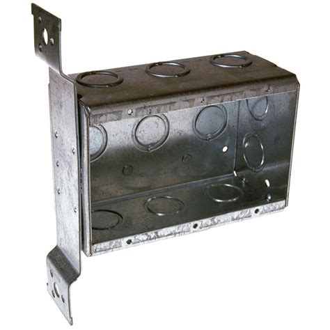 3-gang electrical box metal|convenience outlet 3 gang.